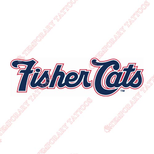 New Hampshire Fisher Cats Customize Temporary Tattoos Stickers NO.7850